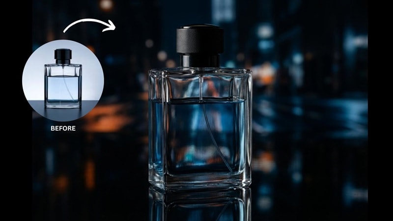 ai product photography result