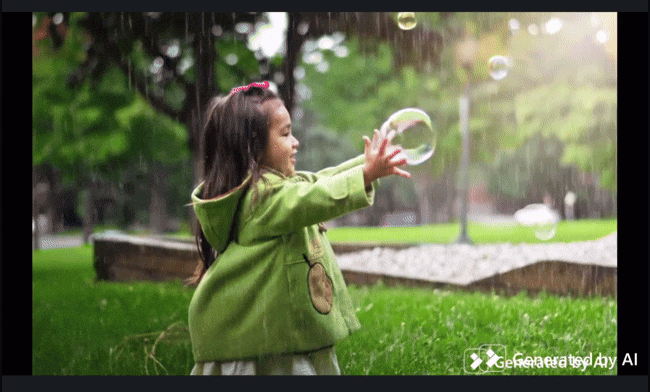 rain effect video preview