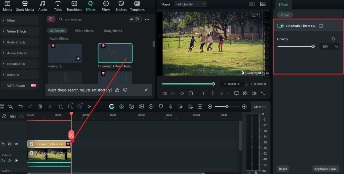 download and import overlay