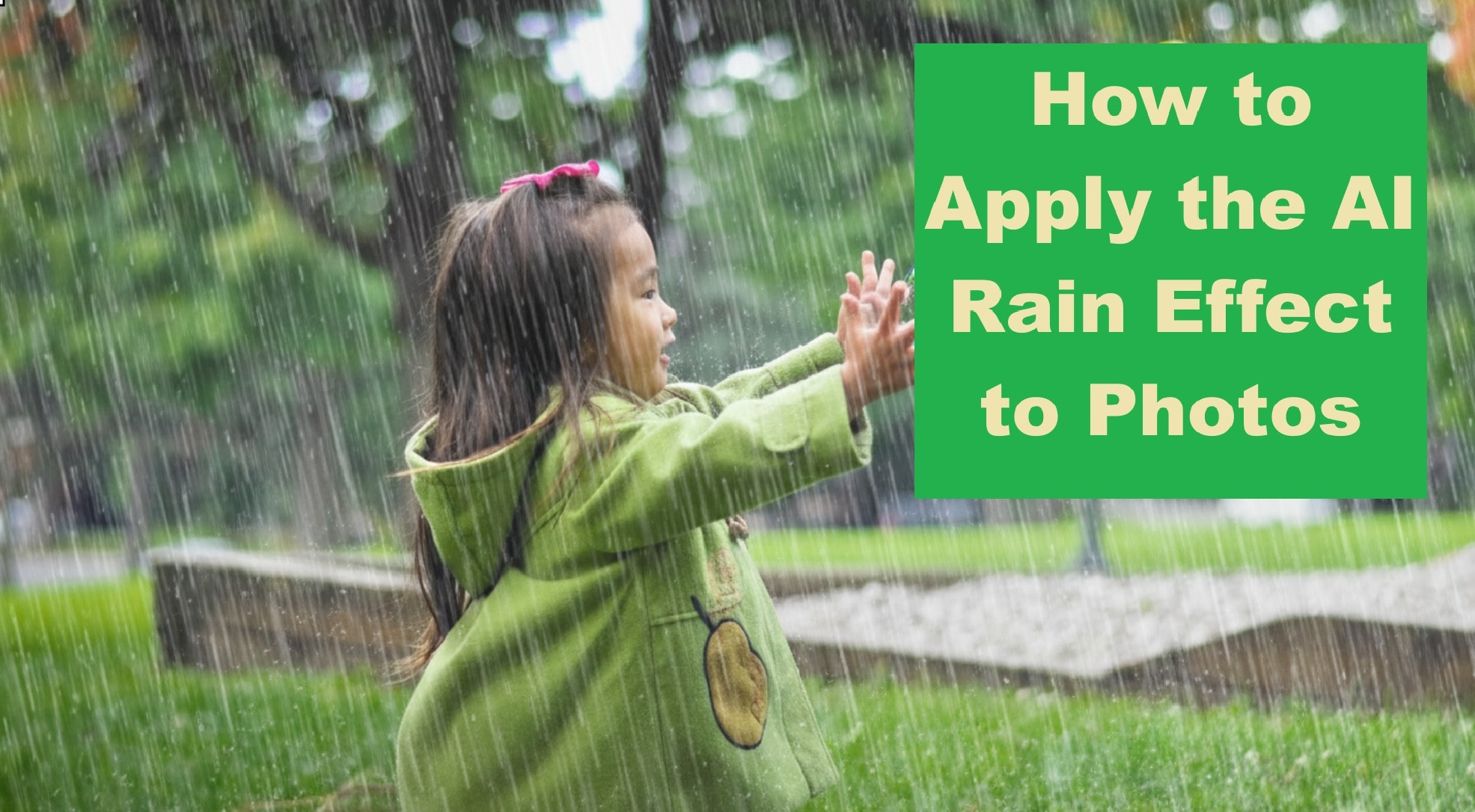 applying ai rain effects