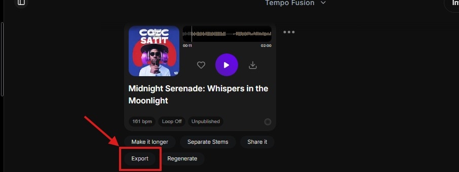 generated beat by soundverse