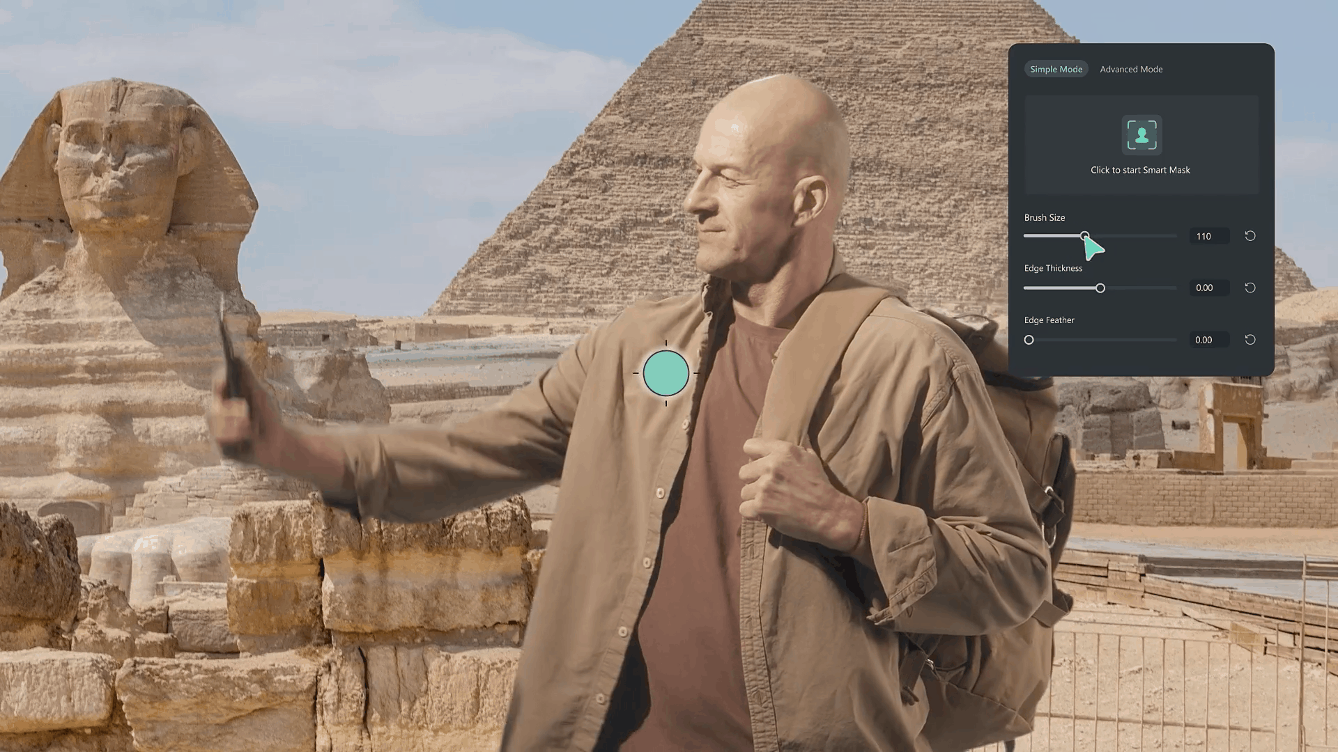 filmora AI Smart Cutout