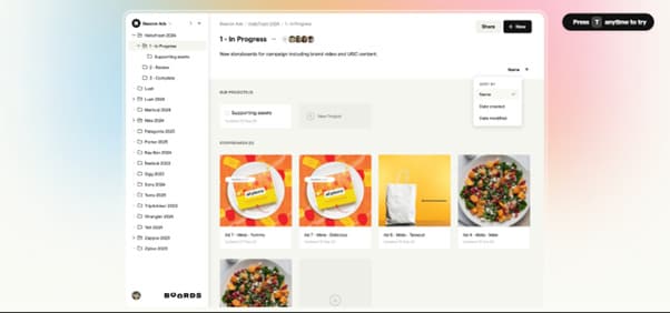 boords ai storyboard generator homepage