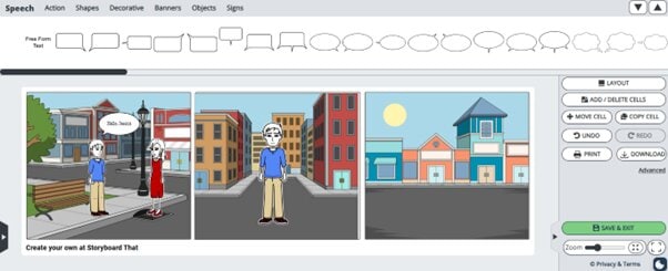 customize your storyboard