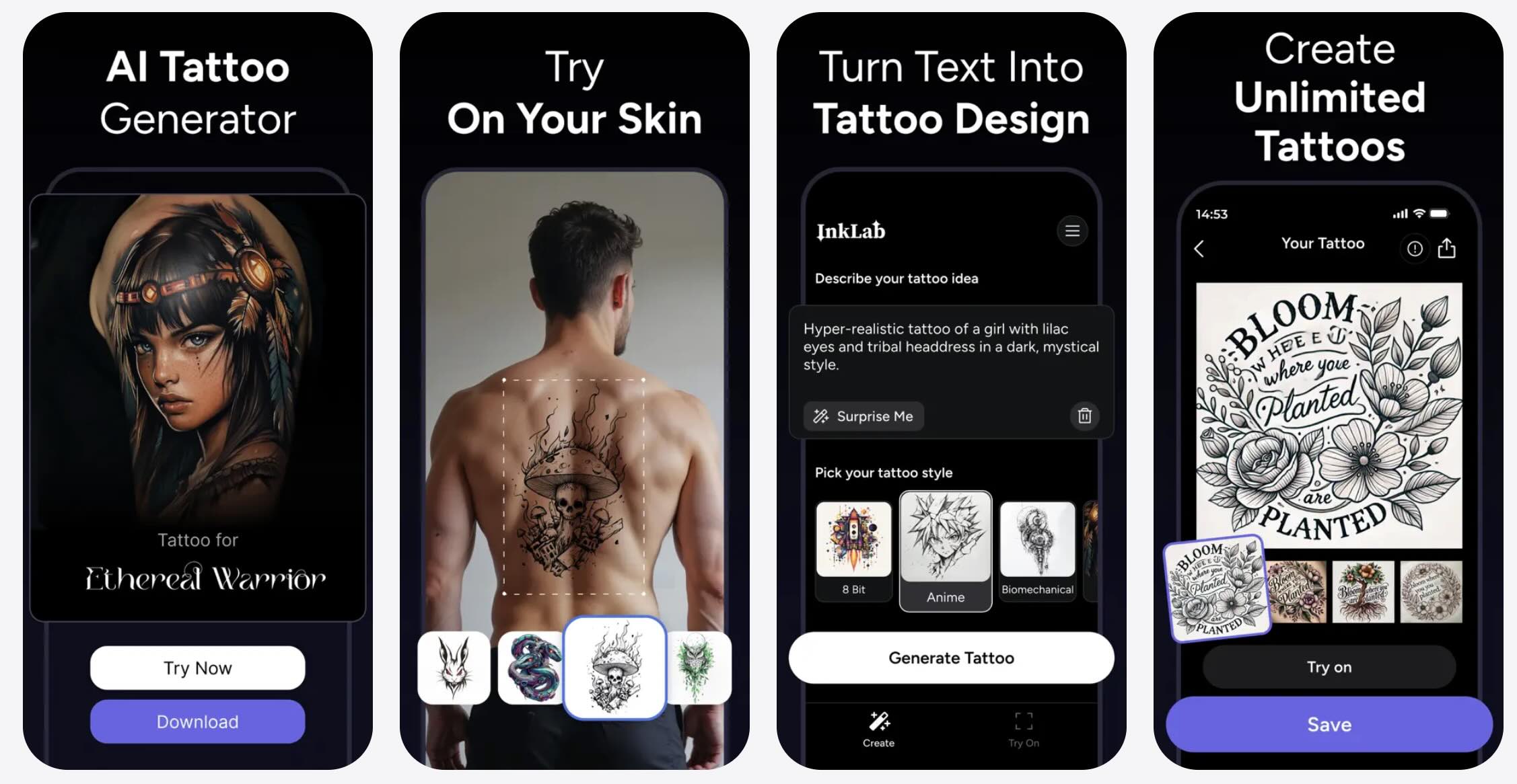 inklab ai tattoo generator
