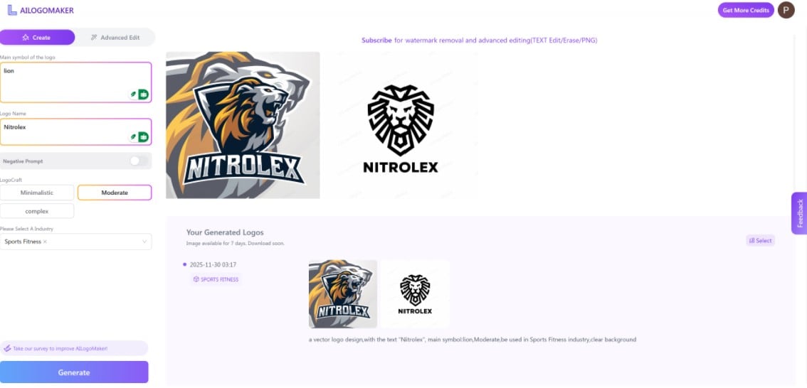 create a logo with ailogomaker