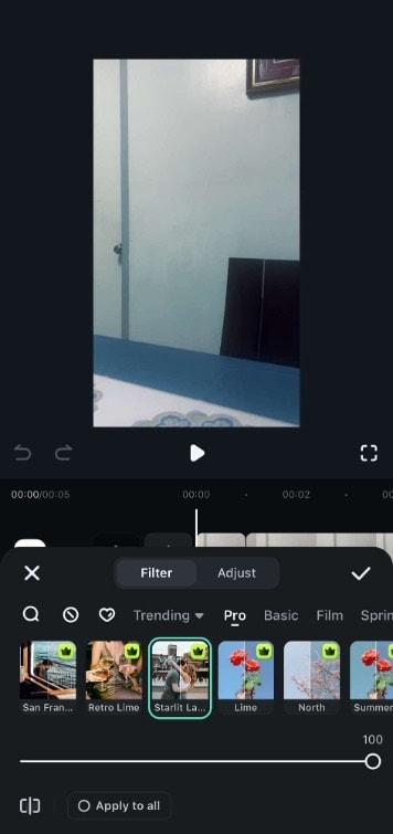 filmora filters