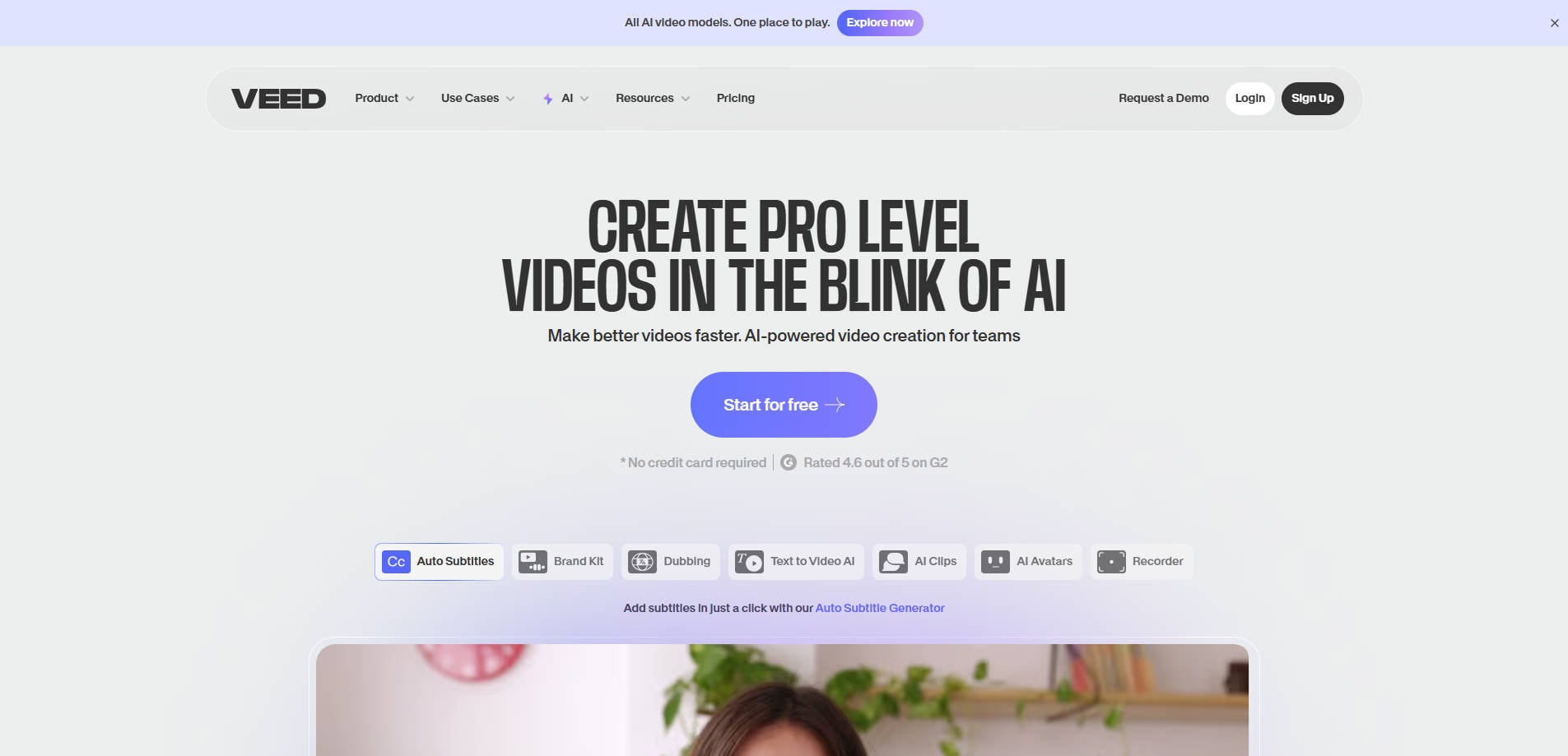 veed io online video editor free watermark