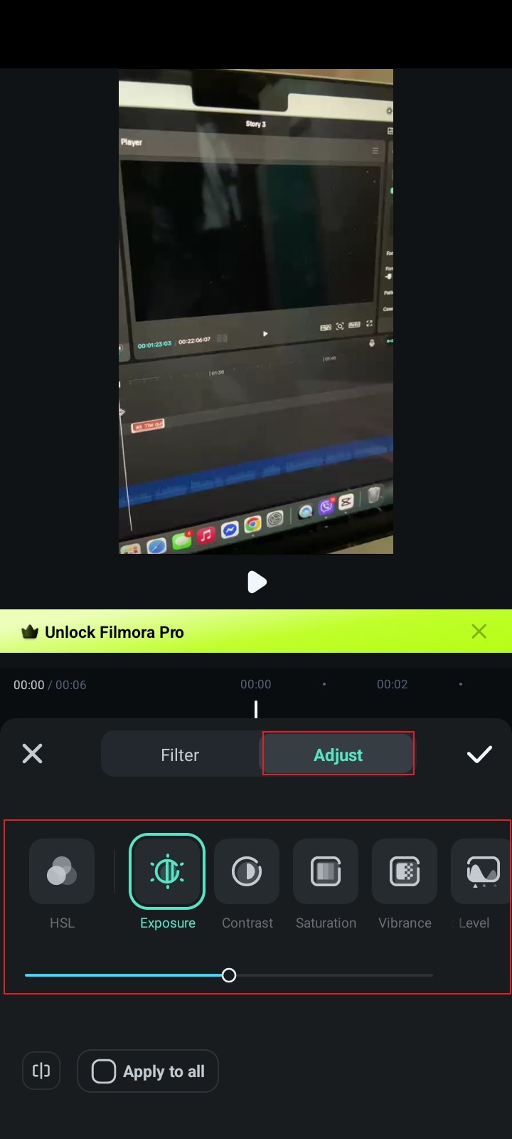 manual adjustments
