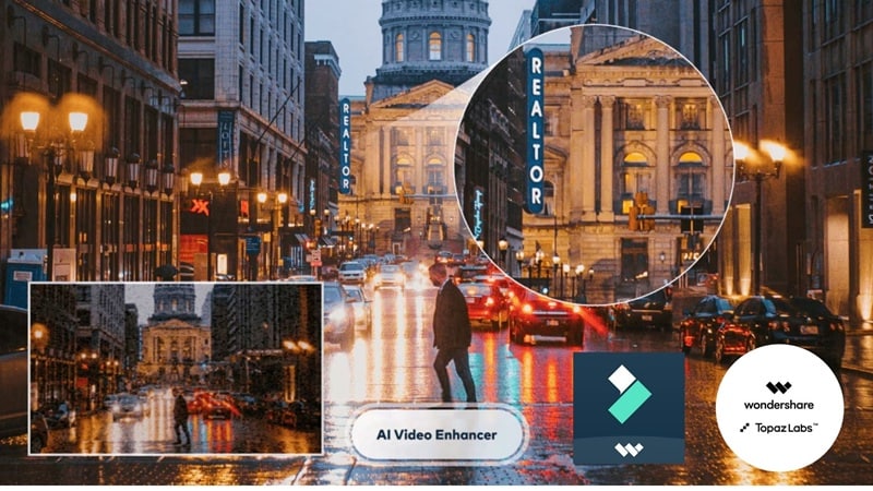 restoring old videos with filmora enhancer