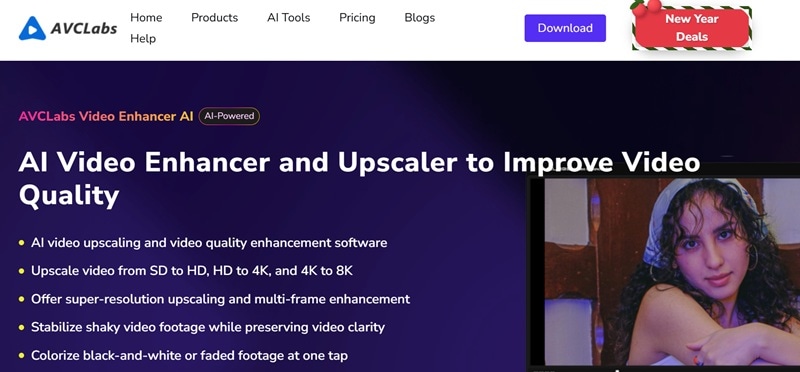 avclabs top ai video restoration software