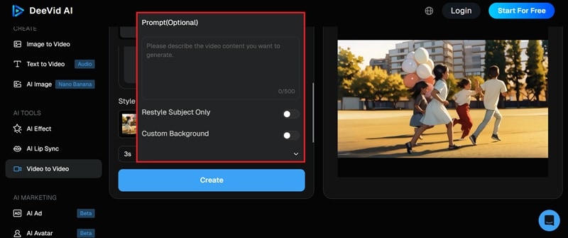 customize the video fiurther
