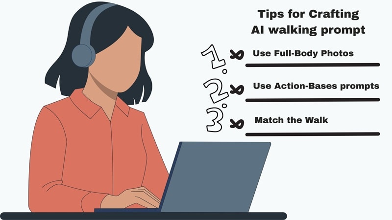 tips for crafting better walking prompt
