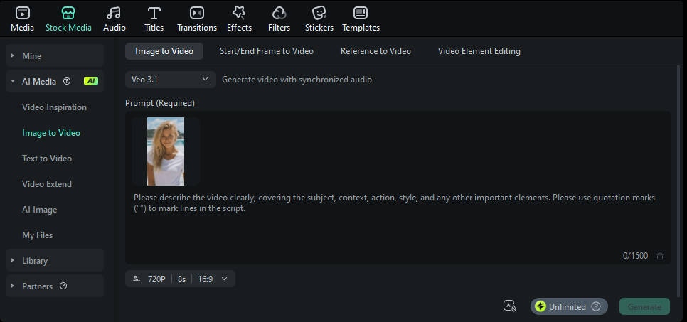 upload portrait for AI holiday hair