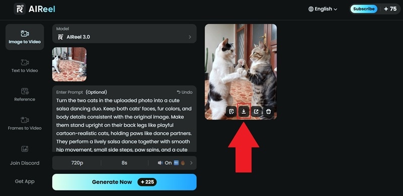 download ai video from aireel