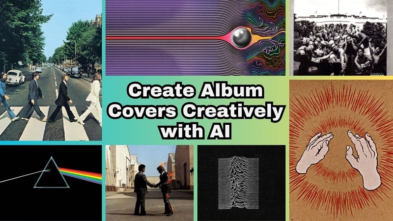 creating album cover with ai