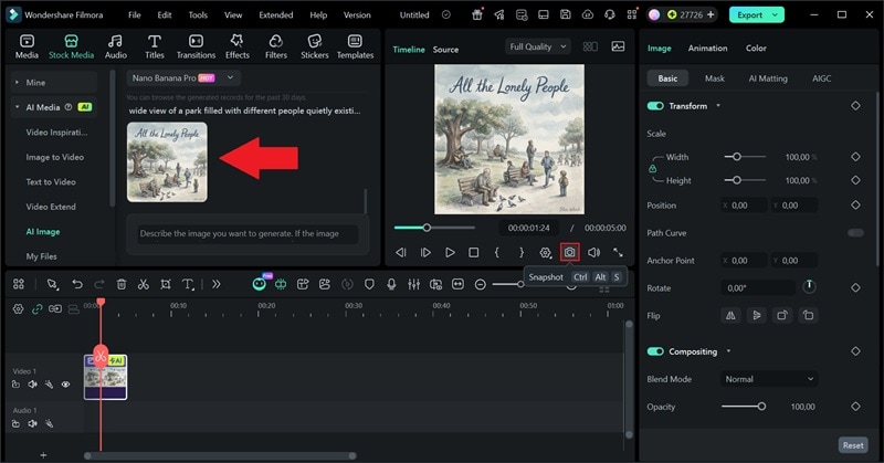 preview the result and save it