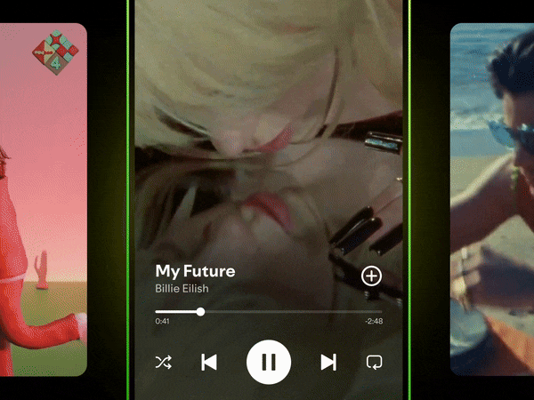 canvas feature in spotify