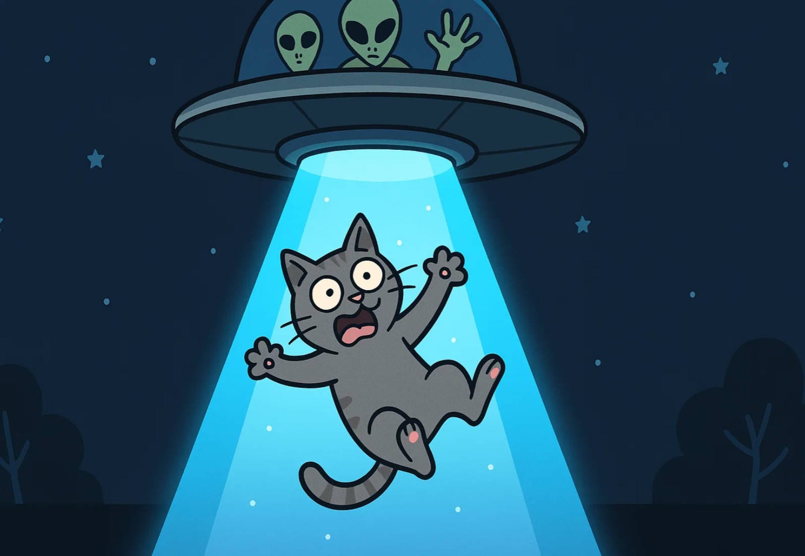 ufo pet video effect