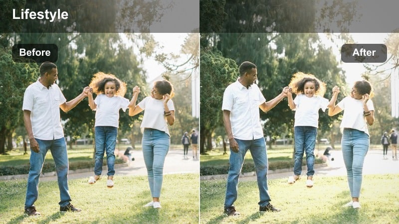 Indoor montage feel with a person walking through a hallway in soft neutral light.
