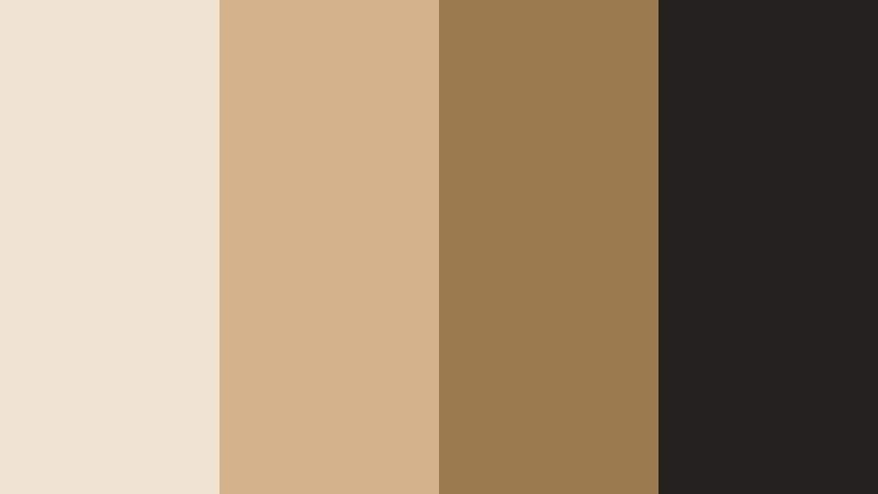 amber boardroom luxe amber beige color palette with hex codes