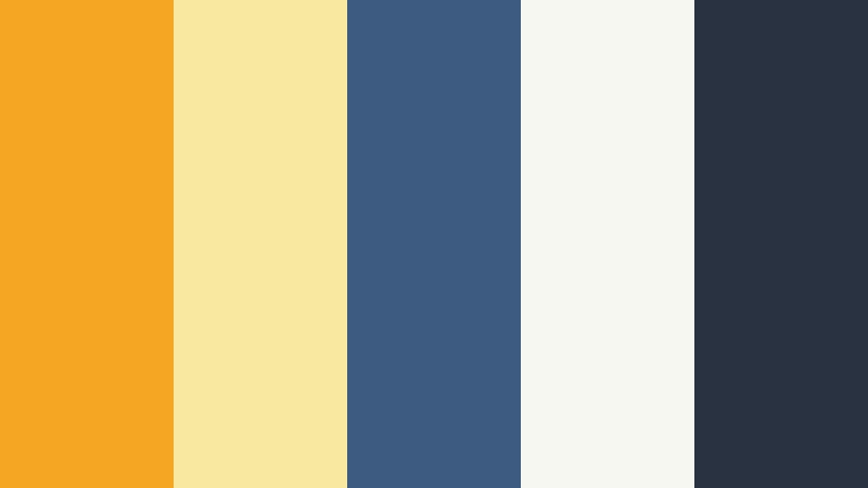 amber classroom light explainer video color color palette with hex codes