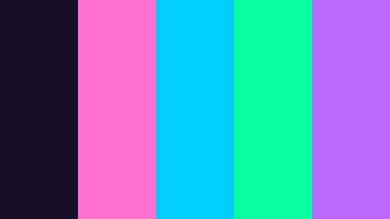 analog tracking glow motion graphics color color palette with hex codes