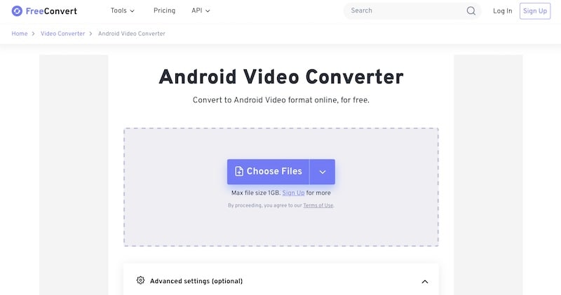 freeconvert video converter android