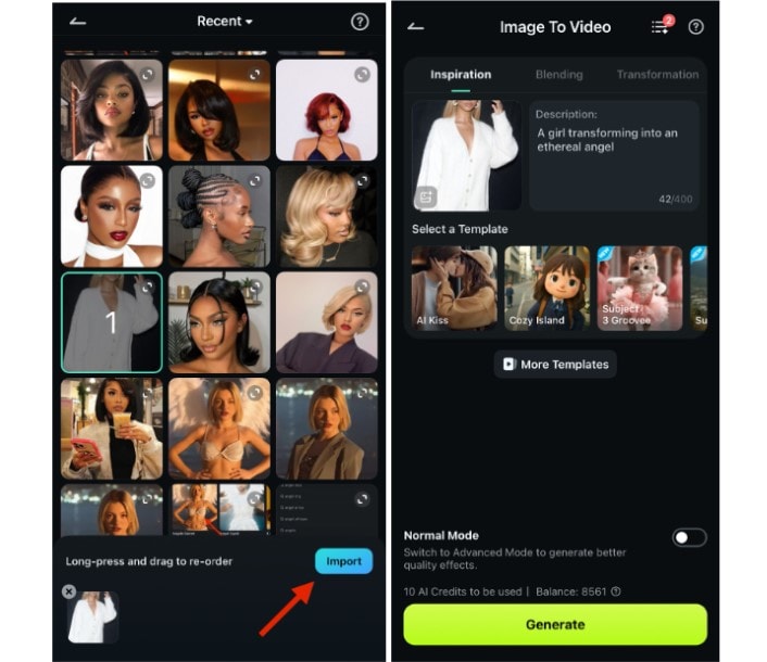 generating video