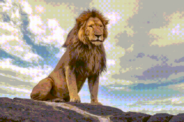 hybrid animal of a lion and an eagle