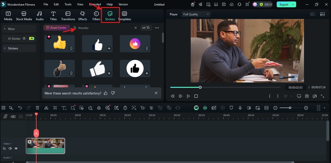 add emoji on filmora