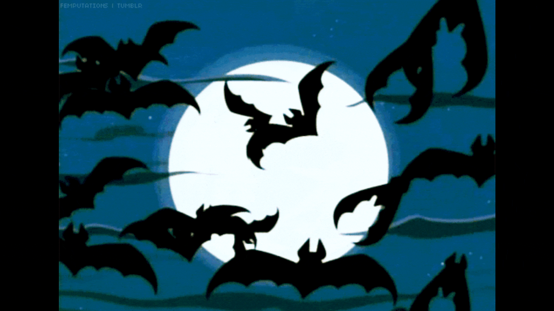 flying bats gif