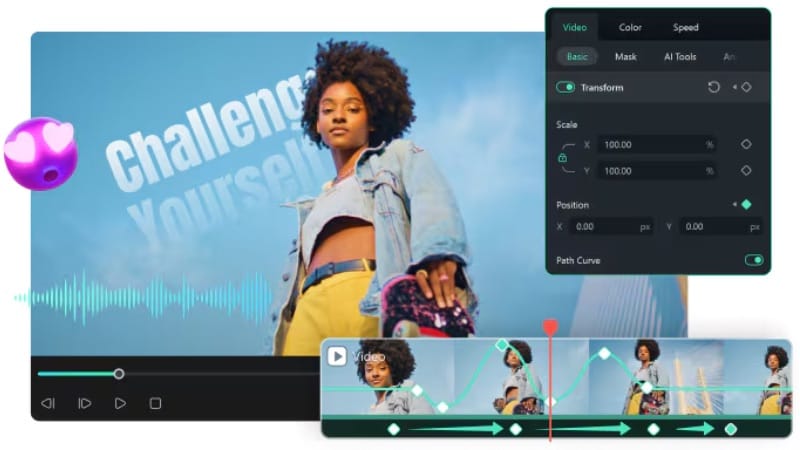 easing animated letters with keyframes