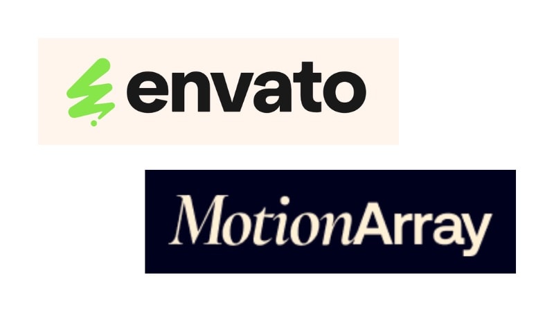 find animated letters in template marketplaces