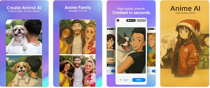 ai anime filter app anime AI