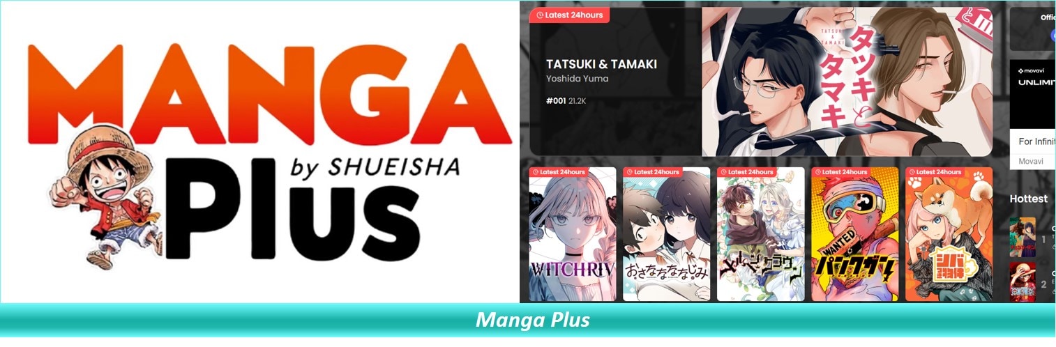 Manga Plus - free manga website