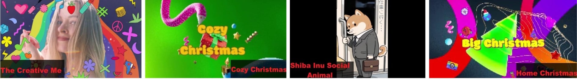 aesthetic anime templates