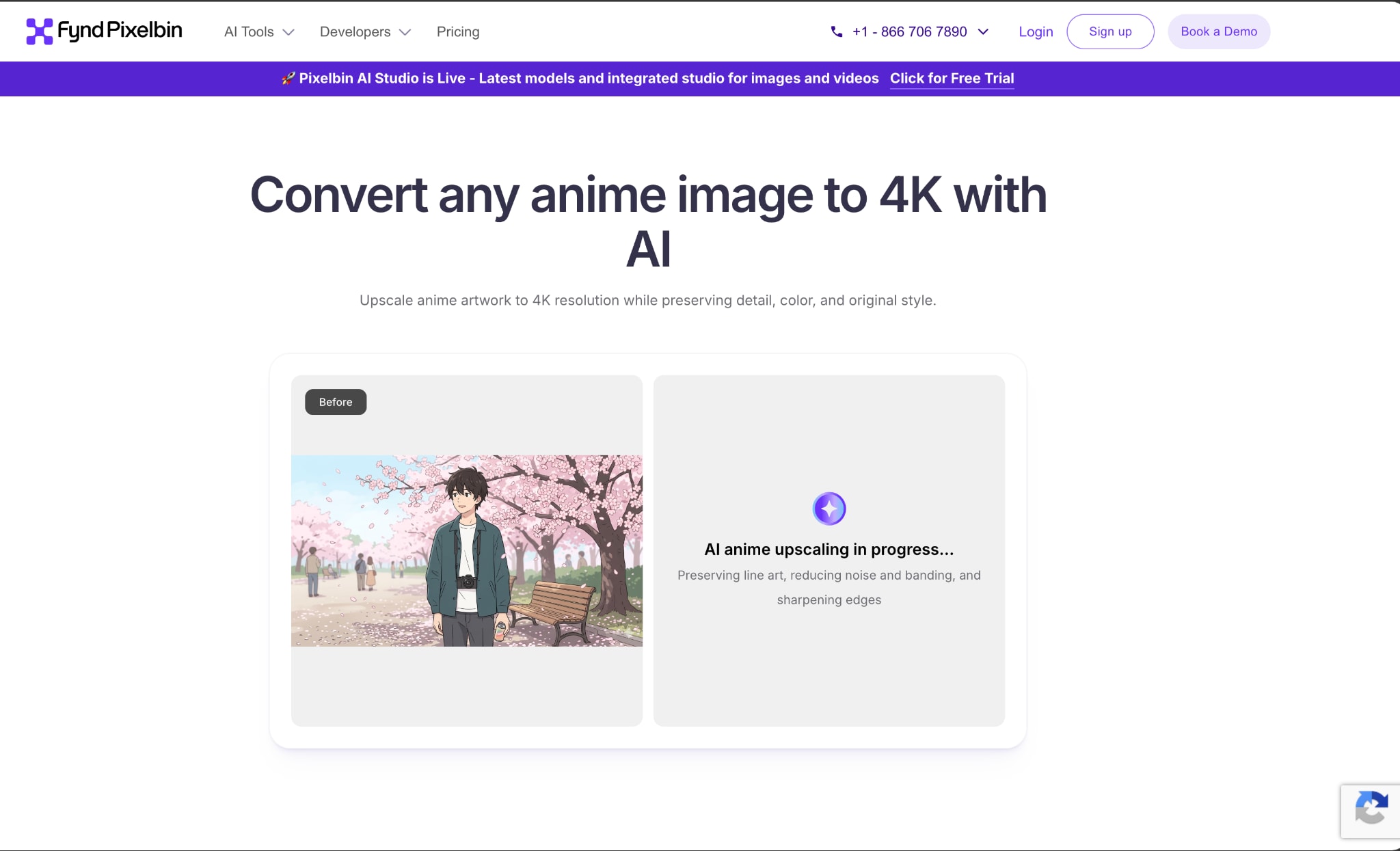 Pixelbin이 이미지를 업스케일하는 과정