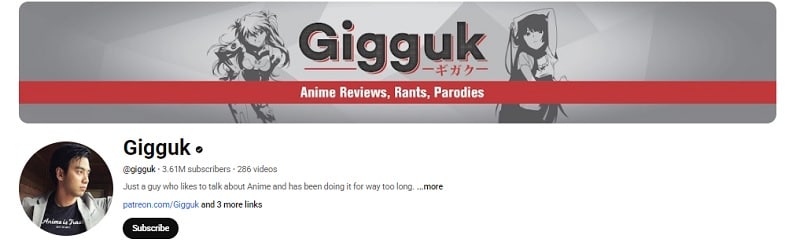 gigguk anime youtube banner