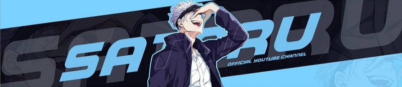 gojo satoru youtube banner