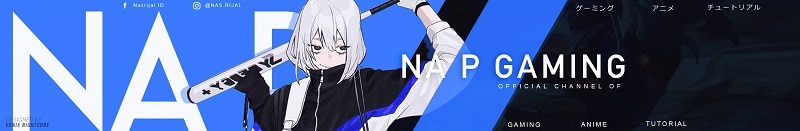 modern gaming anime yt banner
