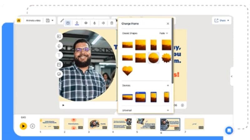 animoto customizations options