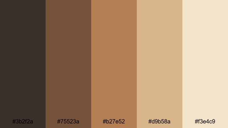 antique dust jacket library color palette with hex codes