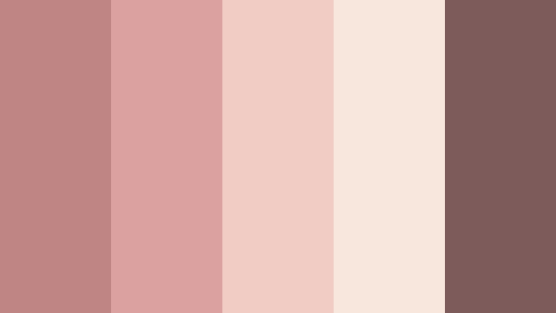 antique rose studio faded rose color palette with hex codes