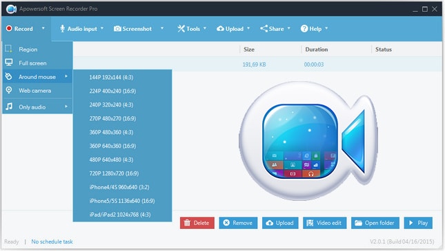 Apowersoft Screen Recorder Gratis