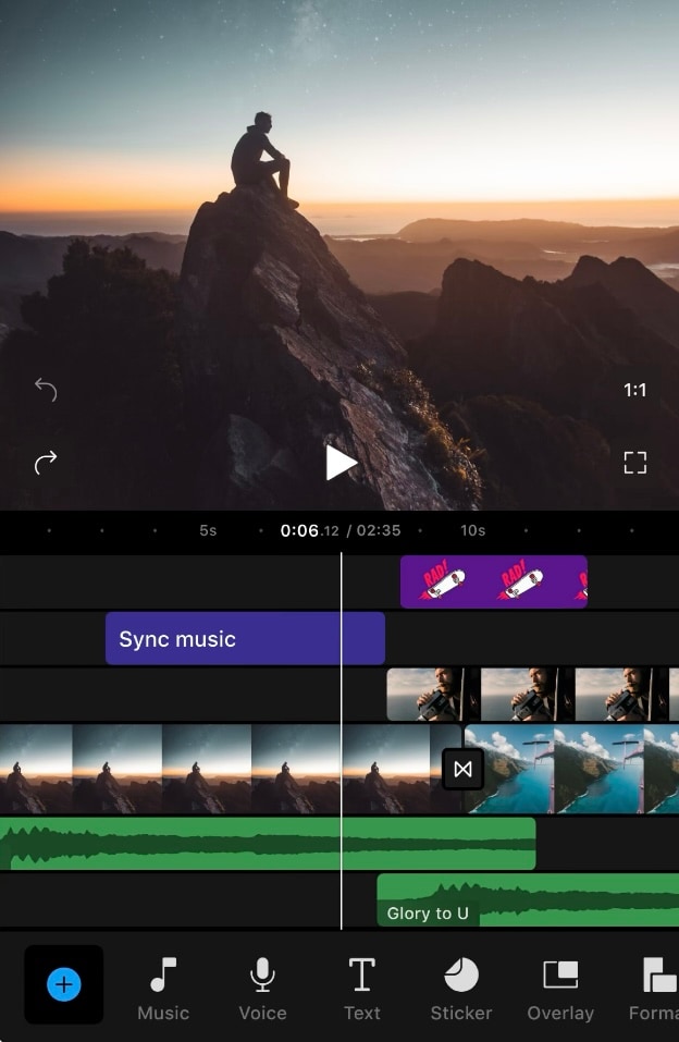 filmr video editing app