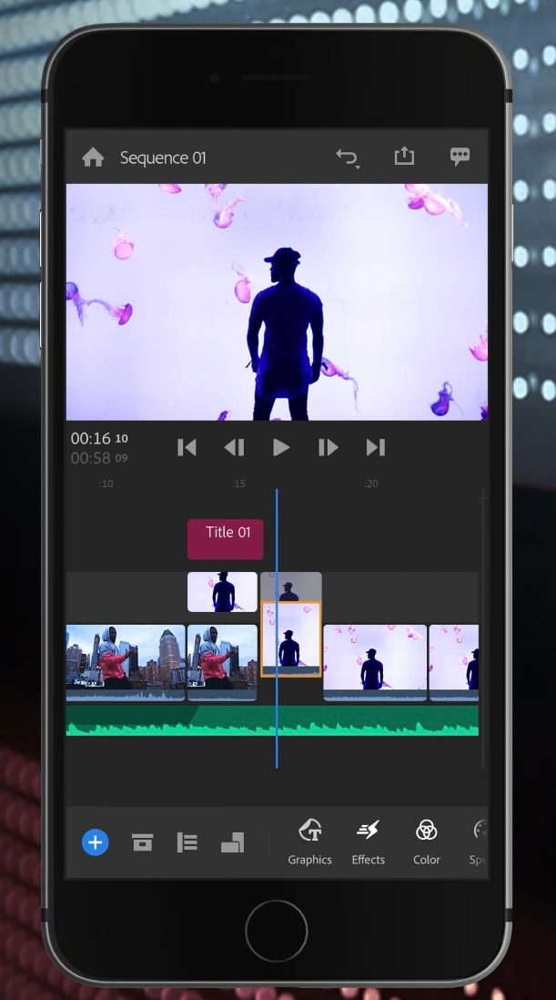 premiere rush video editing app