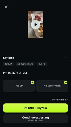 export filmora mobile app
