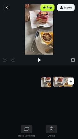 arrange clip filmora