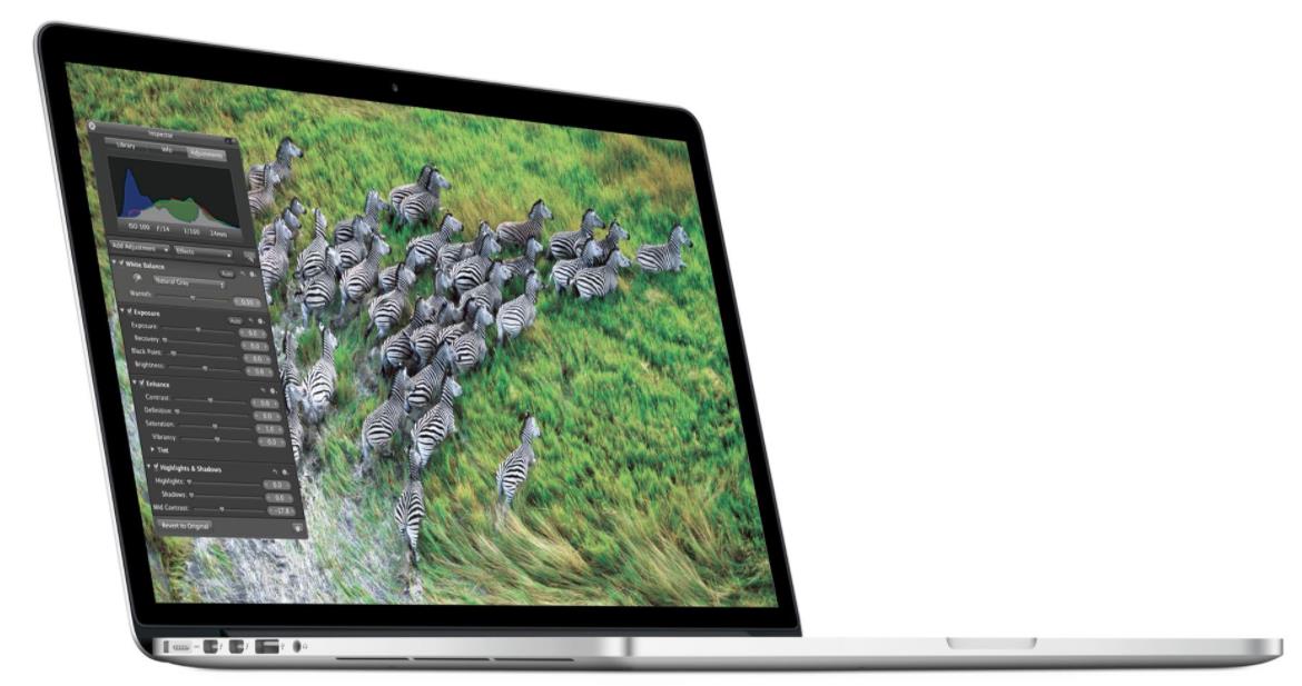 苹果macbook pro视网膜屏幕